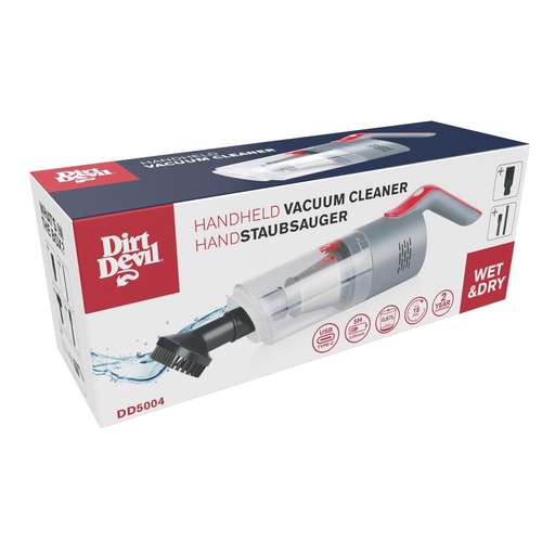 [871125233626] DIRT DEVIL Handheld Vacuum Cleaner Rechargeable DD5004