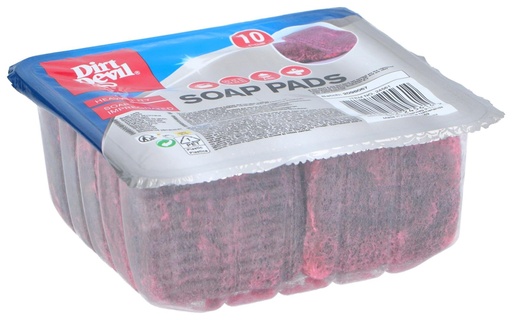 [871125224561] DIRT DEVIL Soap Pads 15.5x14x7cm 130g