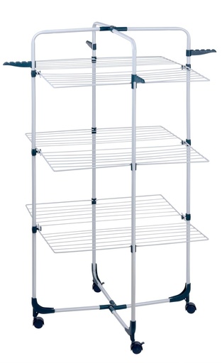 [871125236017] DIRT DEVIL Drying Rack 30m 134x68x68cm White
