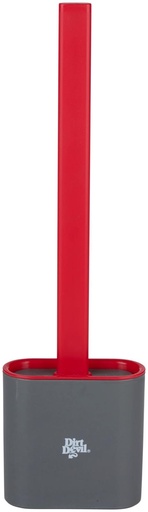 [871125230538] DIRT DEVIL Toilet Brush with Holder 35.5cm
