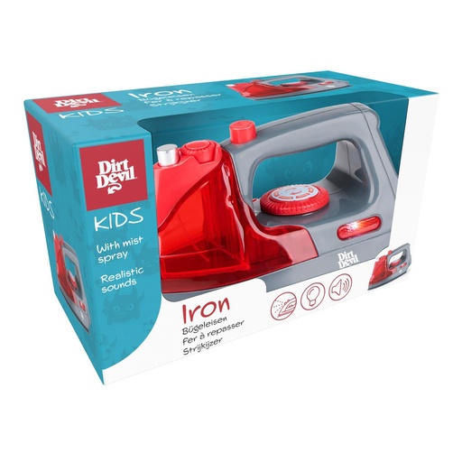 [871125243788] DIRT DEVIL Iron for children with steam effect