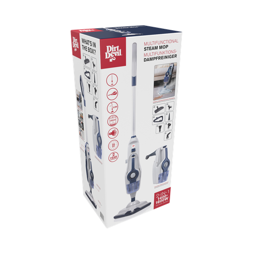 [871125247593] DIRT DEVIL Steam Mop 1400-1600W DD7003