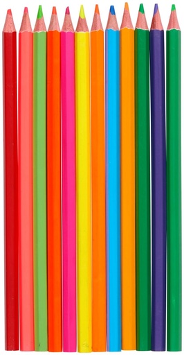 [871125235843] EDDY TOYS Colouring Pencil Neon 0.7mm 17.5cm