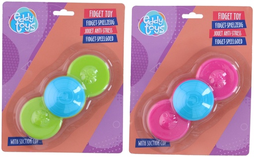 [871125230023] EDDY TOYS Double Wing Spinner With Suction Cup