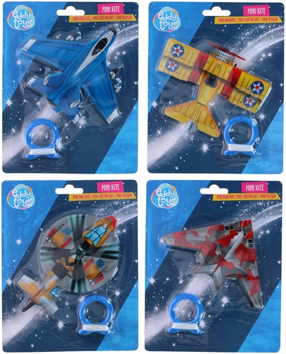 [871125244065] EDDY TOYS Airplane Kite 14x8cm