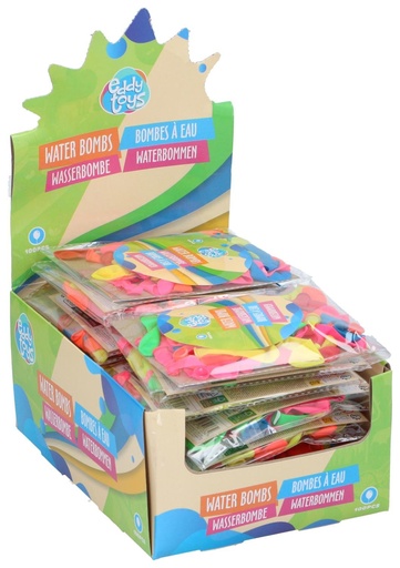 [871125230133] EDDY TOYS Water Balloons 3 Inch