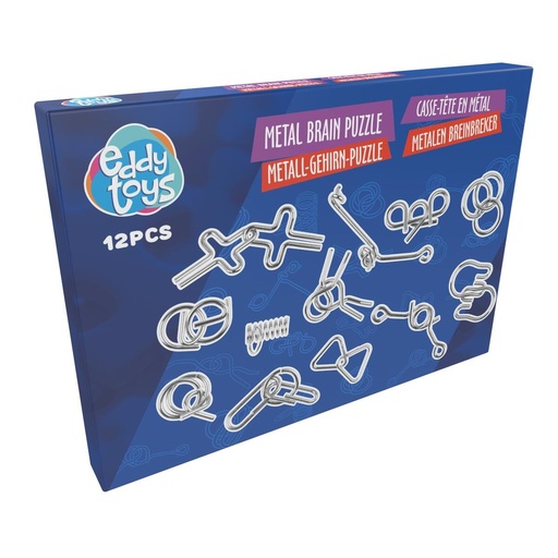 [871125258724] EDDY TOYS Brain Puzzle 12-in-1