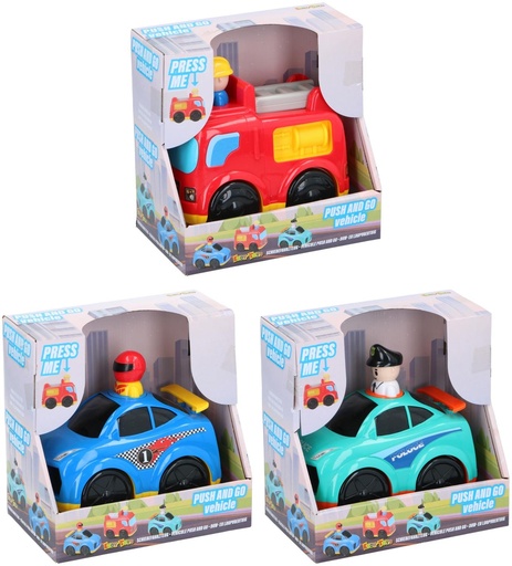 [871125224861] EDDY TOYS Push 'n Go Vehicle for Toddlers