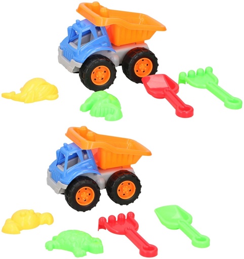 [871125230176] EDDY TOYS Sand Truck 19.5cm with Sand Toys
