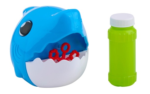 [871125229749] EDDY TOYS Bubble Shark Bubble Machine Blue