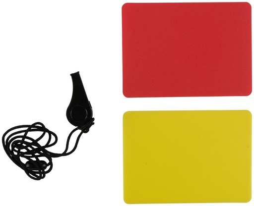 [871125242682] EDDY TOYS Referee Kit with Whistle and Cards
