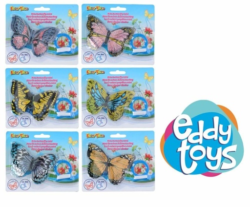 [871125229739] EDDY TOYS Butterfly Kite Mini