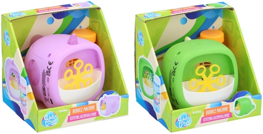 [871125243036] EDDY TOYS Bubble Machine with 50ml Solution