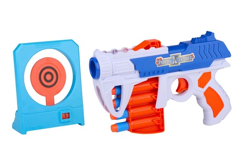 [871125200622] EDDY TOYS Shooting Target Game with Gun and 12 Bullets