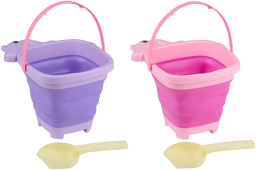 [871125243706] EDDY TOYS Foldable Unicorn Sand Bucket