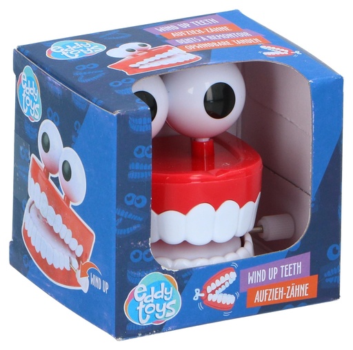 [871125242759] EDDY TOYS Funny Teeth Wind-up Toy