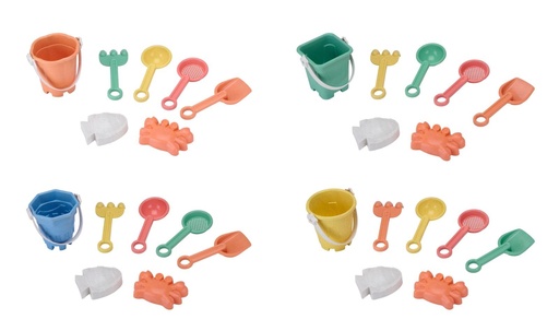 [871125230609] EDDY TOYS Beach Bucket with Toys