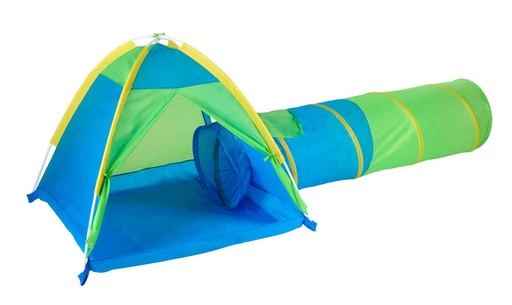 [871125232247] EDDY TOYS Play Tent with Tunnel 292x94cm