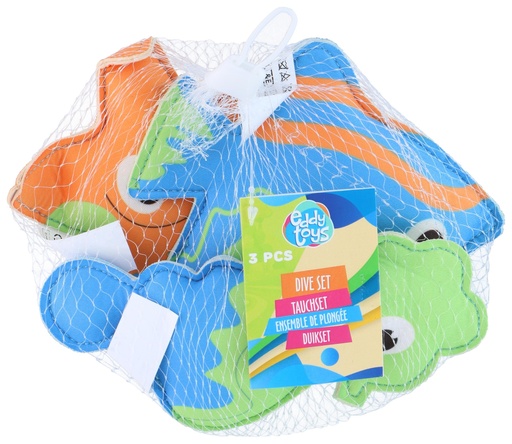 [871125243123] EDDY TOYS Diving Animals Water Toy 13cm