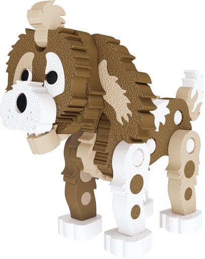 [871125200417] EDDY TOYS 3D Puzzle Dog 55 Pieces