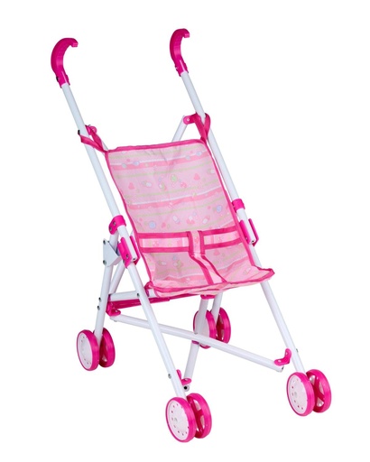 [871125200113] EDDY TOYS Doll Stroller 35x25x55 cm Pink