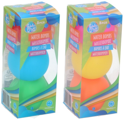 [871125233451] EDDY TOYS Self-Sealing Water Bomb D6cm