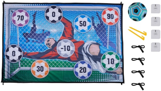 [871125257087] EDDY TOYS Football Target Game 150x150cm