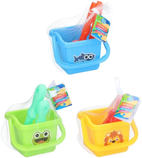 [871125230049] EDDY TOYS Beach Bucket with Toys