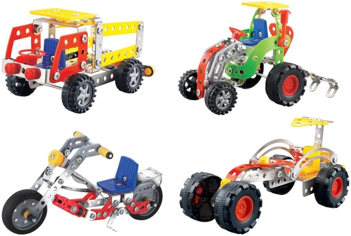 [871125218335] EDDY TOYS Metal Bricks Construction Toy