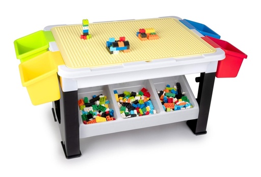 [871125226675] EDDY TOYS Building Block Table 48x35x31cm