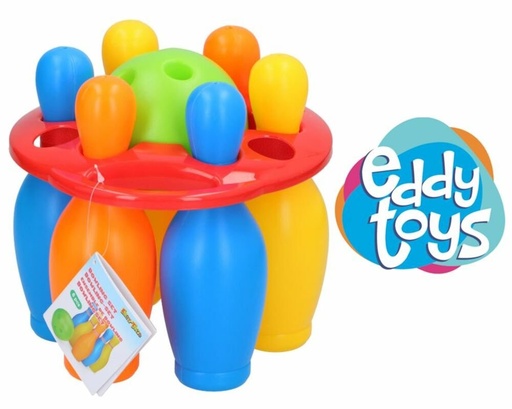 [871125229730] EDDY TOYS Bowling Set 19.5cm Kids Game