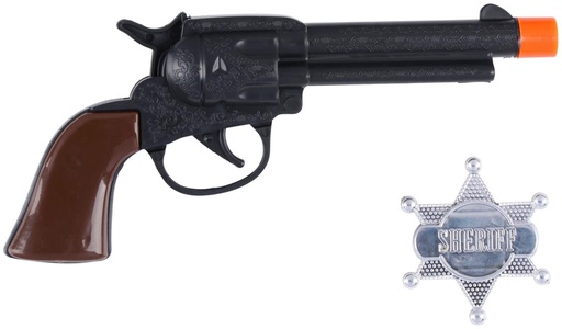 [871125242129] EDDY TOYS Toy Gun with Sheriff Star