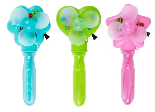 [871125233264] EDDY TOYS Playing Fan Bubble Blower 40ml