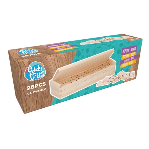 [871125242672] EDDY TOYS Domino 19.3x6.5x4.2cm