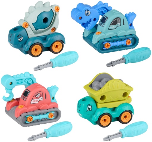 [871125242071] EDDY TOYS Dino Car 12x11.5x6.5cm