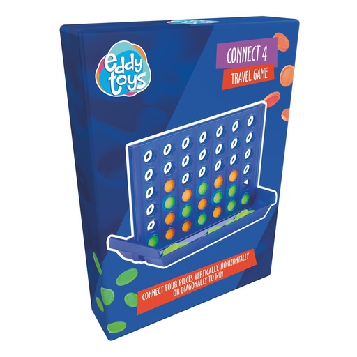 [871125233573] EDDY TOYS Connect 4 Travel Game