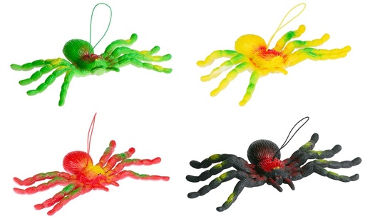 [871125235133] EDDY TOYS Stretchy Spider 18cm