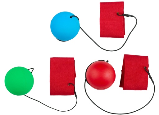 [871125233289] EDDY TOYS Rebound Stress Ball 6cm With Cord