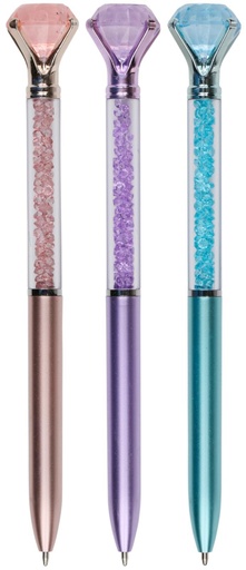[871125236018] EDDY TOYS Ballpoint Pen Diamond Tip 1mm Blue