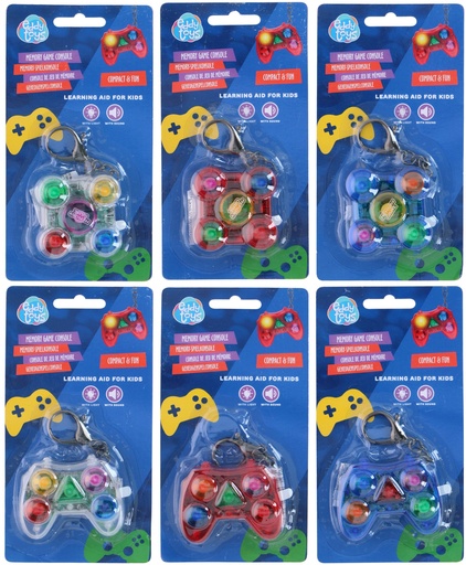 [871125244097] EDDY TOYS Memory Game Console Keychain