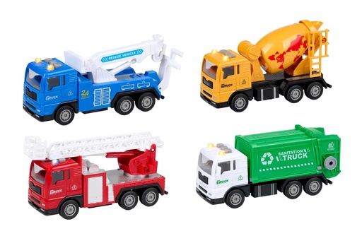 [871125258687] EDDY TOYS Construction Vehicle 1:32 with Light & Sound