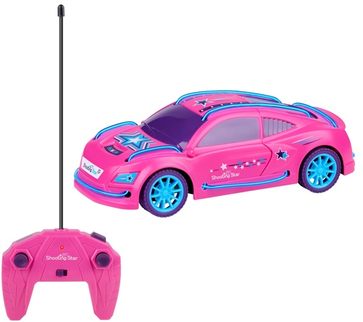 [871125243142] EDDY TOYS RC Race Car Pink 19cm 40MHz