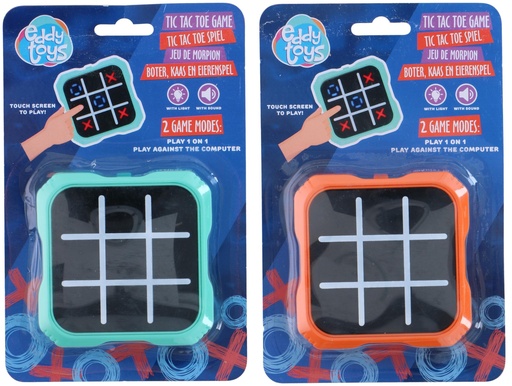 [871125244094] EDDY TOYS Tic Tac Toe Game 9.5x9.5cm