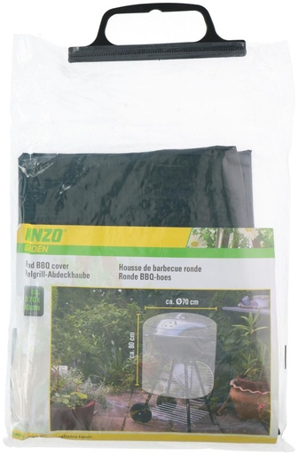 [871125216780] KINZO BBQ Cover Round 70x80cm Waterproof