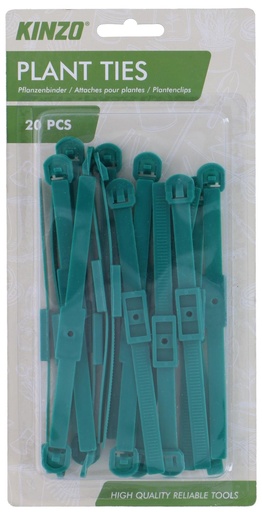 [871125227102] KINZO Plant Ties 14x0.8cm