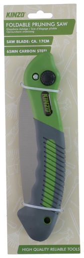 [871125227519] KINZO Pruning Saw Foldable 17cm