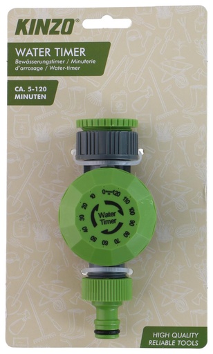 [871125227202] KINZO Water Timer Adjustable 5-120 Minutes