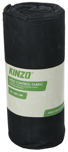 [871125230406] KINZO Weed Control Fabric 10x1.5m