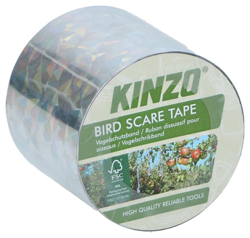 [871125230475] KINZO Bird Repellent Scare Tape 45m