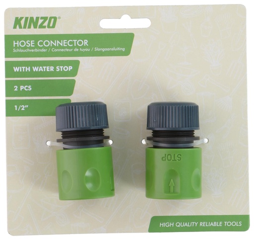 [871125227193] KINZO Hose Connector 1/2 Inch